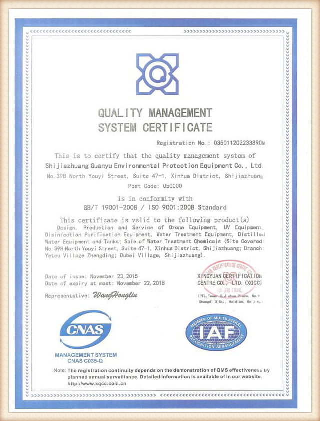 ISO-certificate